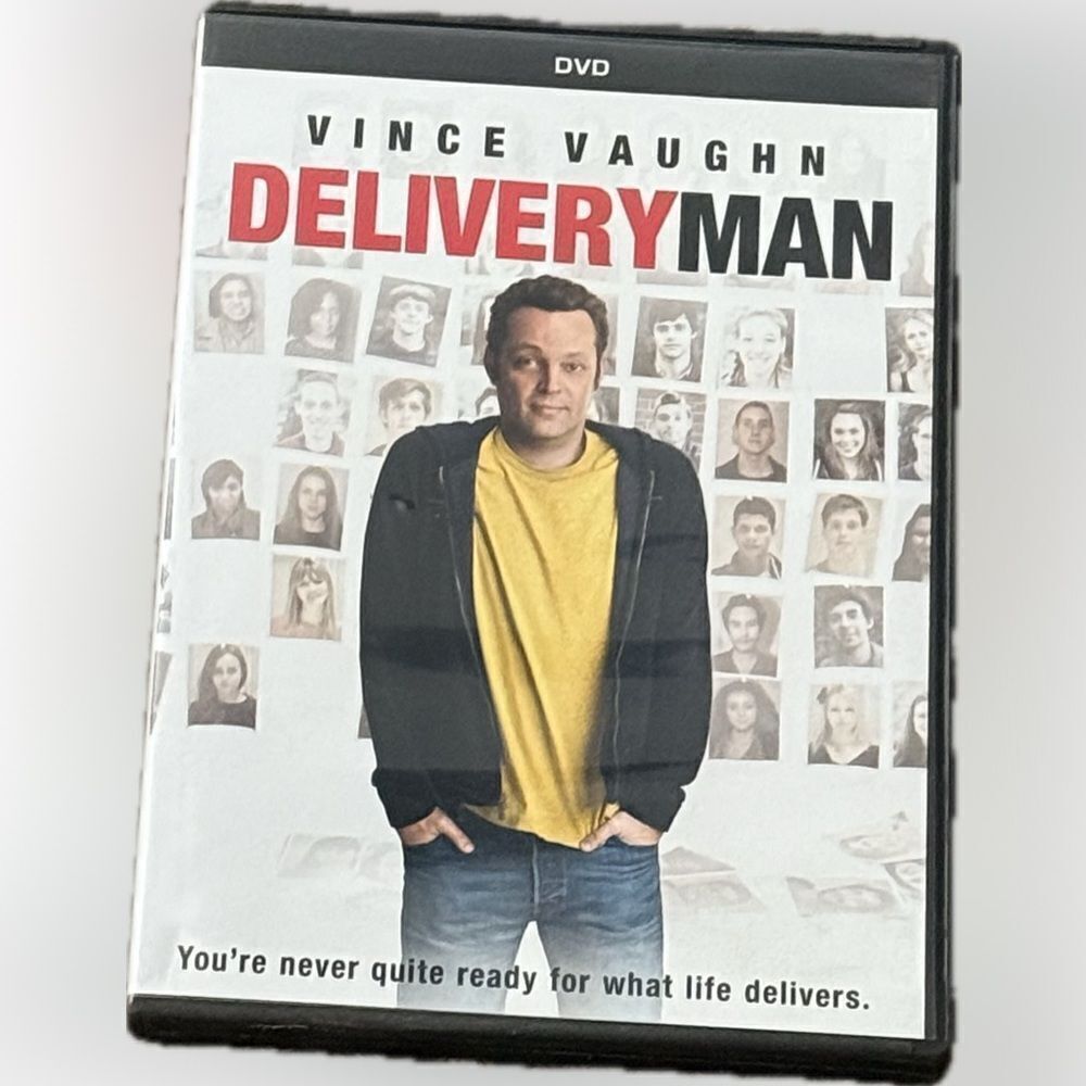 Delivery man starring Vince Vaughn  DVD movie 